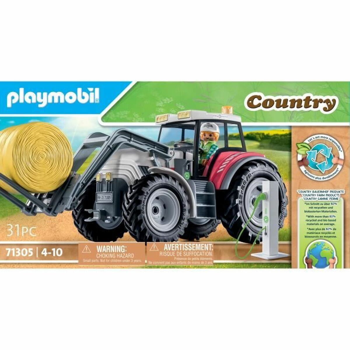 Set de jucării Playmobil Country Tractor - Jucarii si jocuri, Jocuri și accesorii