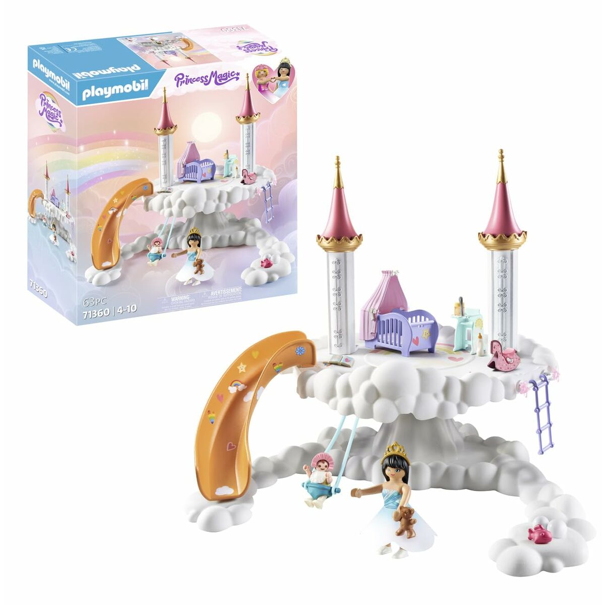 Playset Playmobil 71360 Princess Magic 63 Piese - Jucarii si jocuri, Păpuși și figurine