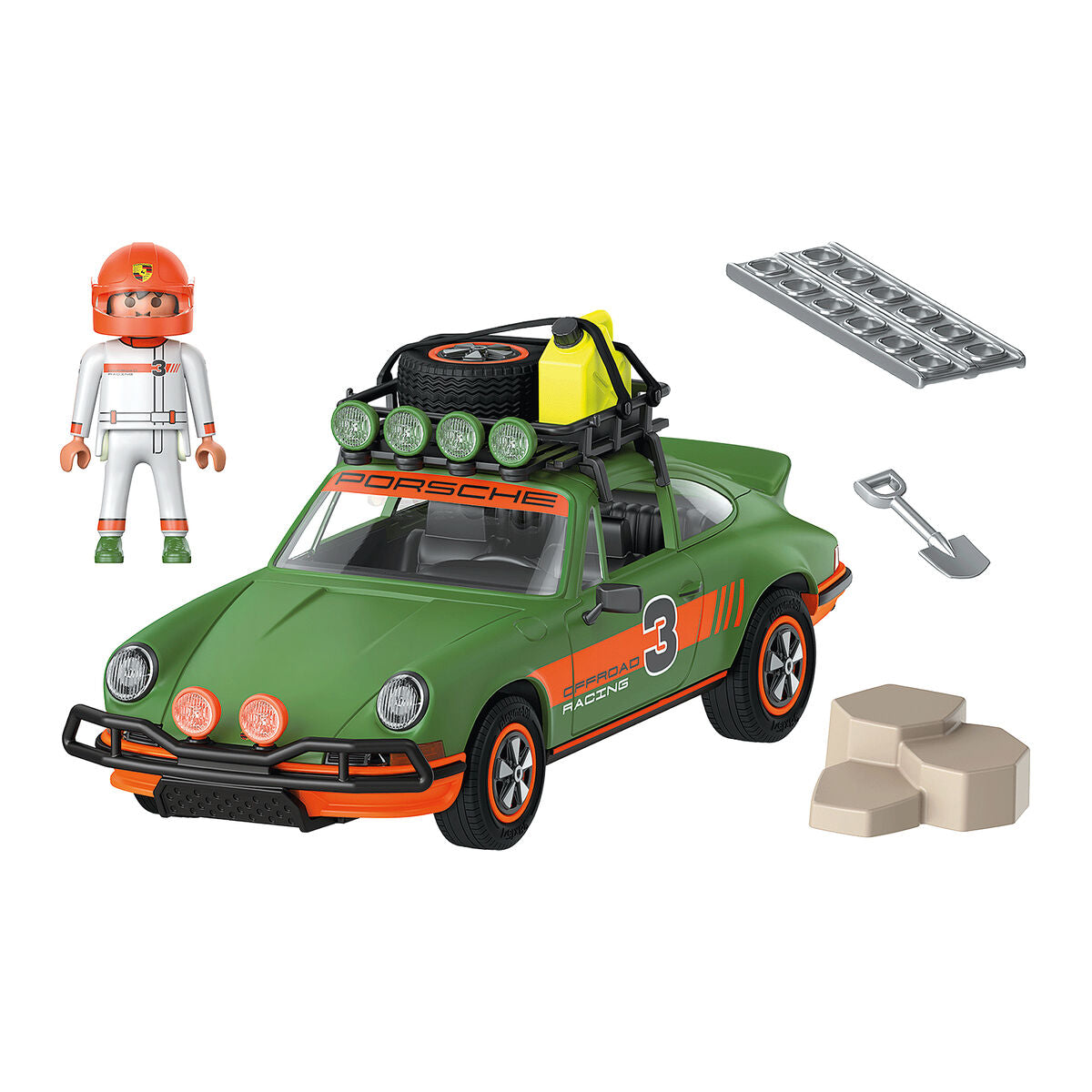 Playset Playmobil Porsche 911 Carrera RS Offroad Edition 47 Piese - Jucarii si jocuri, Păpuși și figurine