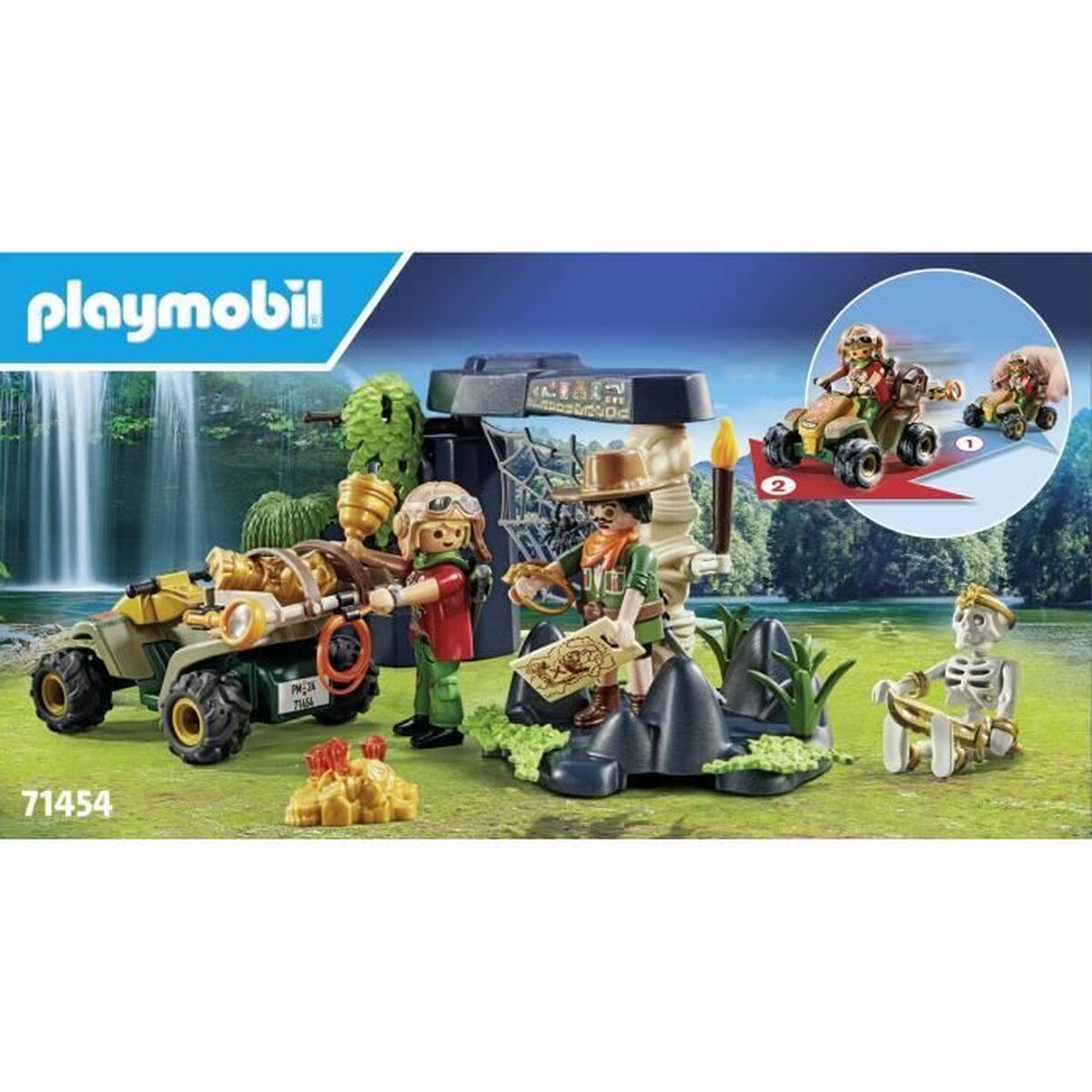 Playset Playmobil 71454 - Jucarii si jocuri, Păpuși și figurine