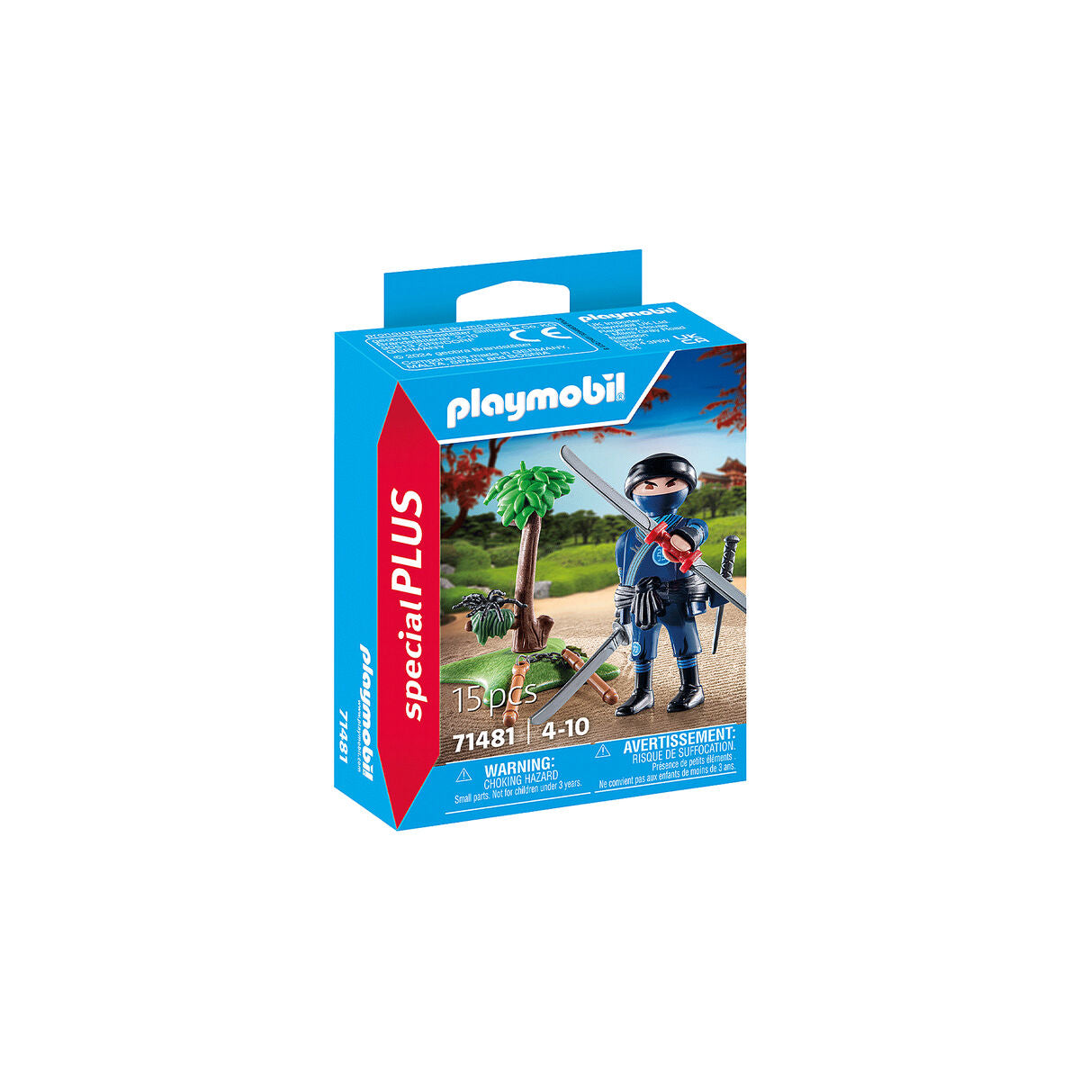 Playset Playmobil Ninja 15 Piese - Jucarii si jocuri, Păpuși și figurine