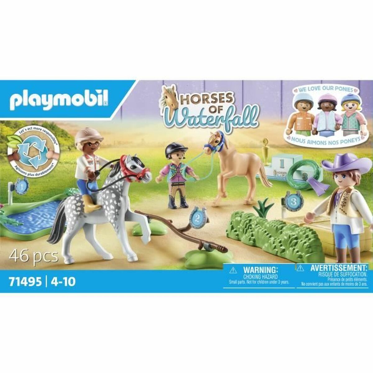 Playset Playmobil 71495 Horses of Waterfall - Jucarii si jocuri, Păpuși și figurine