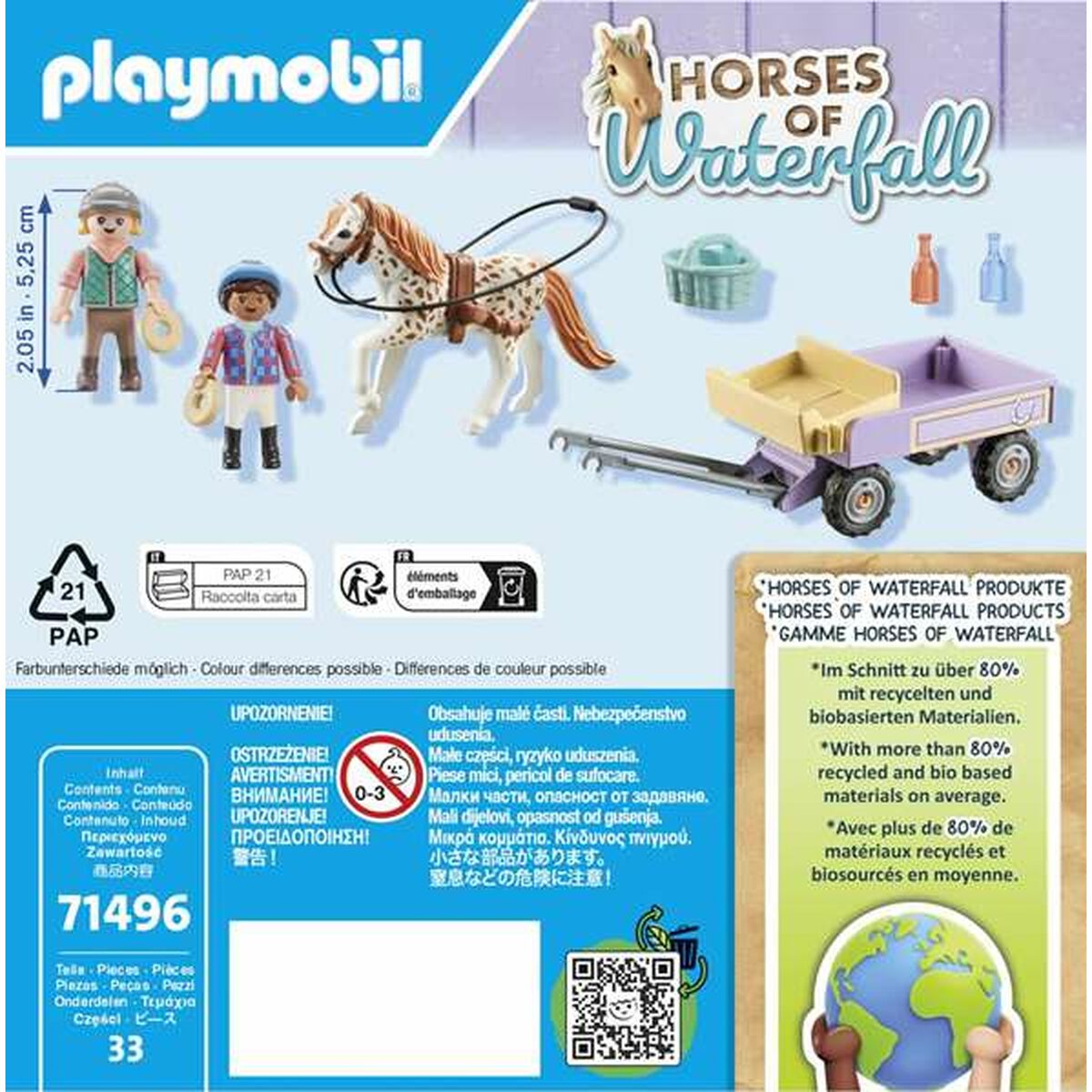 Set de Jucării cu Vehicule Playmobil 71496 33 Piese - Jucarii si jocuri, Păpuși și figurine