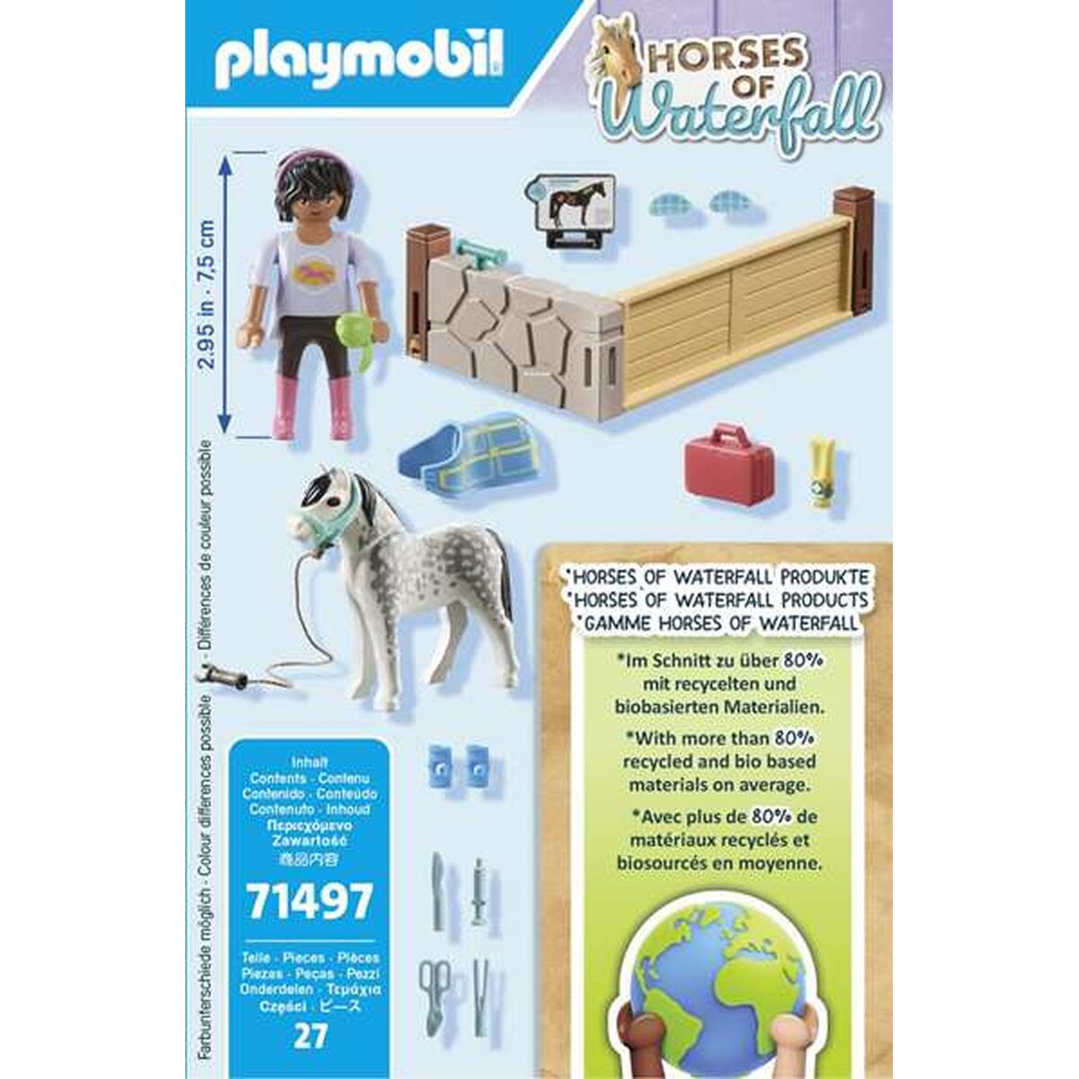 Playset Playmobil 71497 27 Piese - Jucarii si jocuri, Păpuși și figurine
