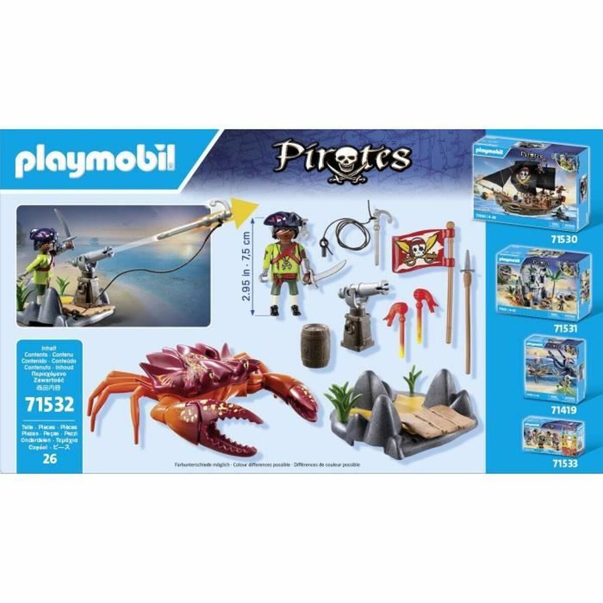Playset Playmobil Pirates 71532 - Jucarii si jocuri, Păpuși și figurine