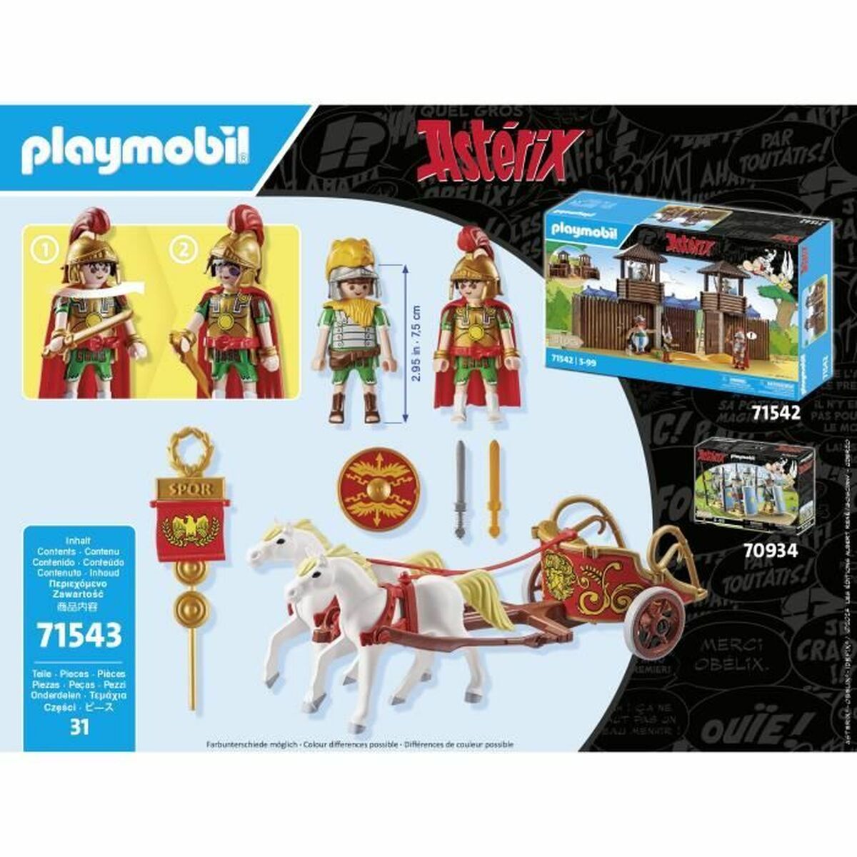 Playset Playmobil Asterix 71543 - Jucarii si jocuri, Păpuși și figurine