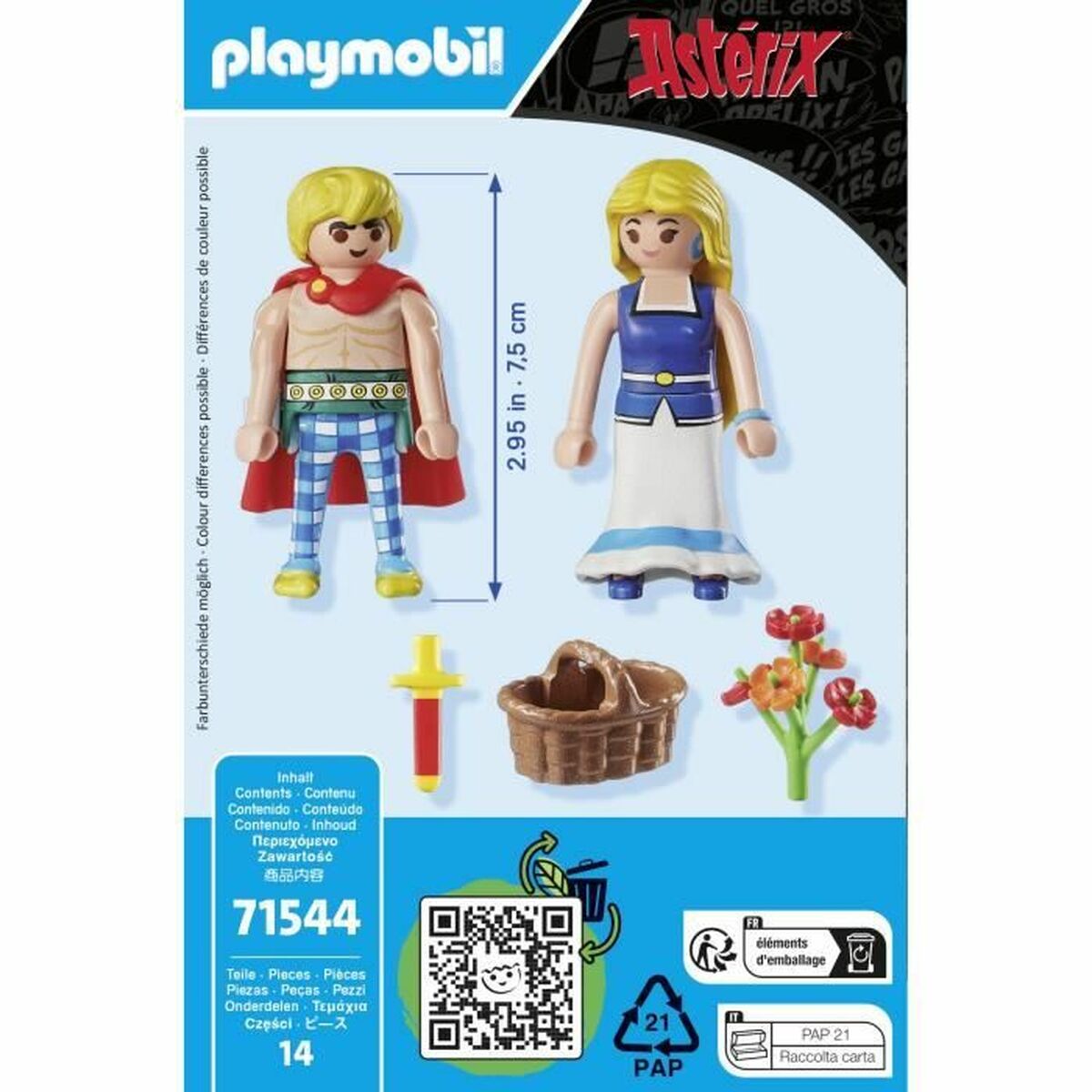 Playset Playmobil Asterix 71544 14 Piese - Jucarii si jocuri, Păpuși și figurine