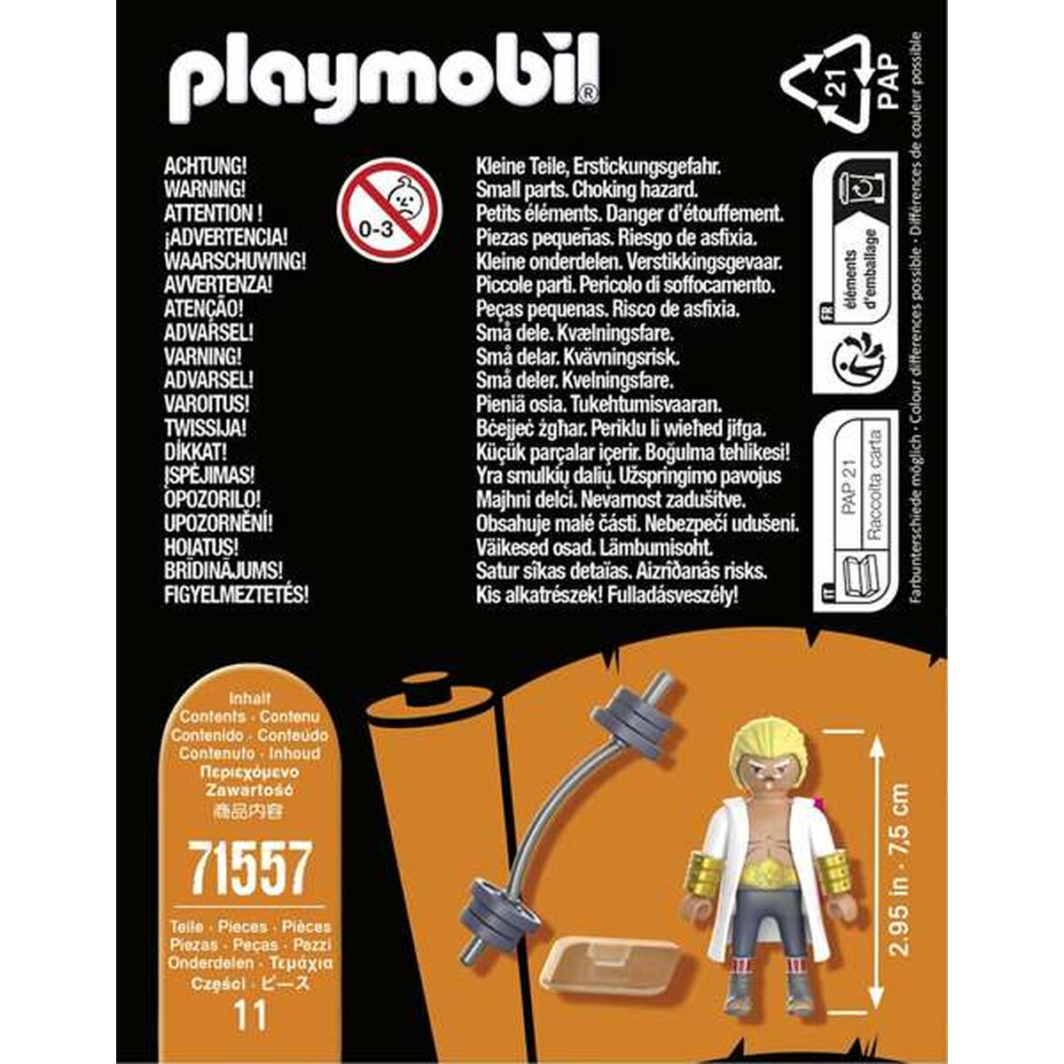 Playset Playmobil 71557 Fourth Raikage Ay - Jucarii si jocuri, Păpuși și figurine