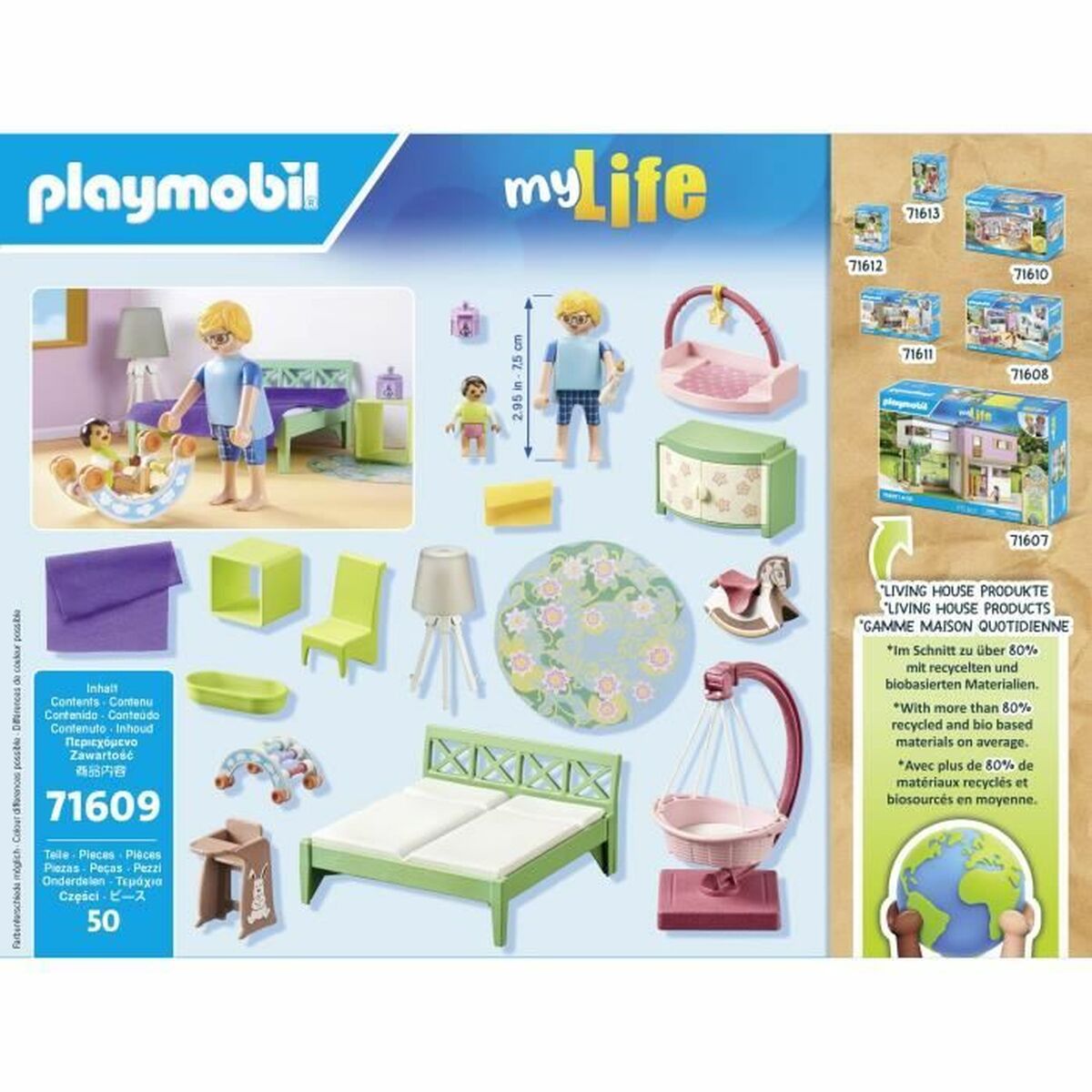 Playset Playmobil 50 Piese - Jucarii si jocuri, Păpuși și figurine