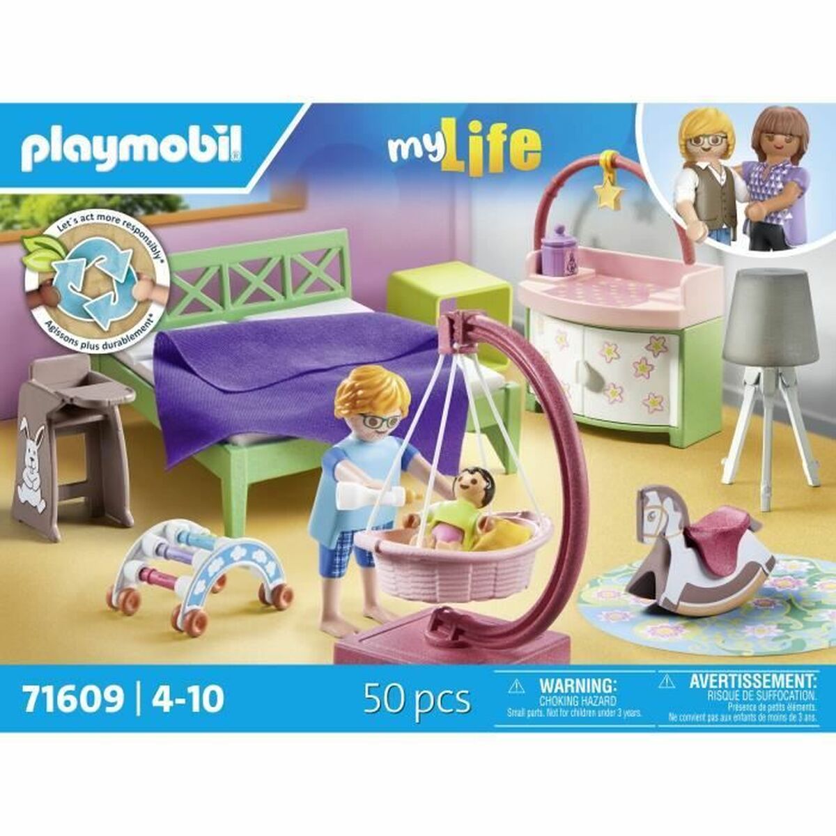Playset Playmobil 50 Piese - Jucarii si jocuri, Păpuși și figurine