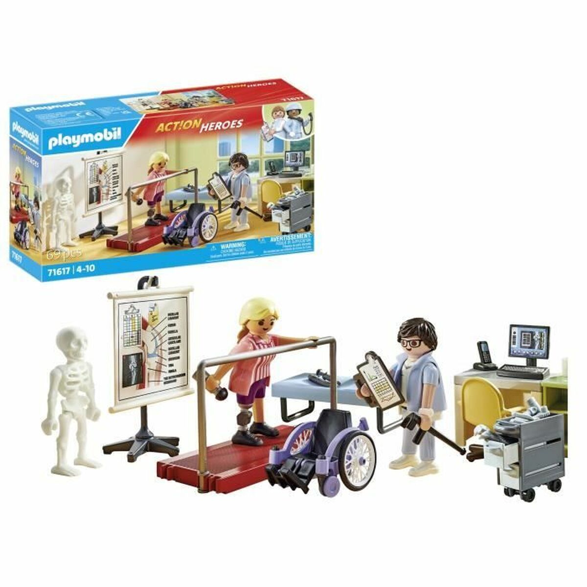 Playset Playmobil 71617 Physiotherapy Workshop - Jucarii si jocuri, Păpuși și figurine