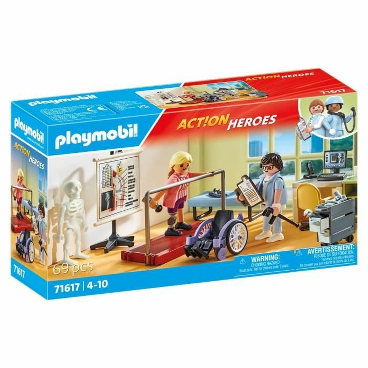 Playset Playmobil 71617 Physiotherapy Workshop - Jucarii si jocuri, Păpuși și figurine