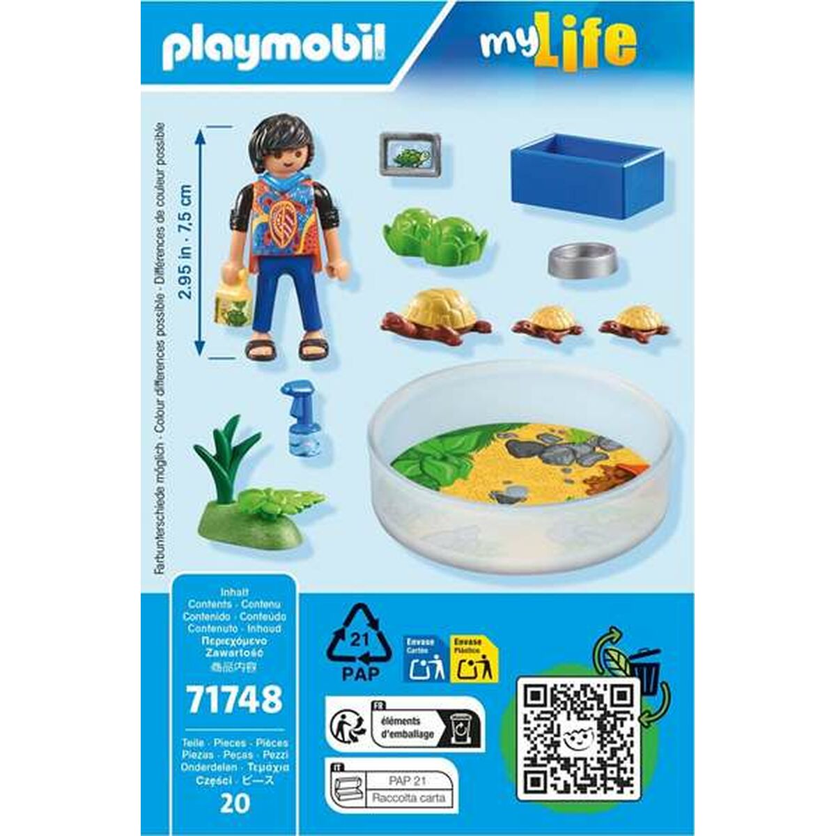 Playset Playmobil 71748 - Jucarii si jocuri, Păpuși și figurine