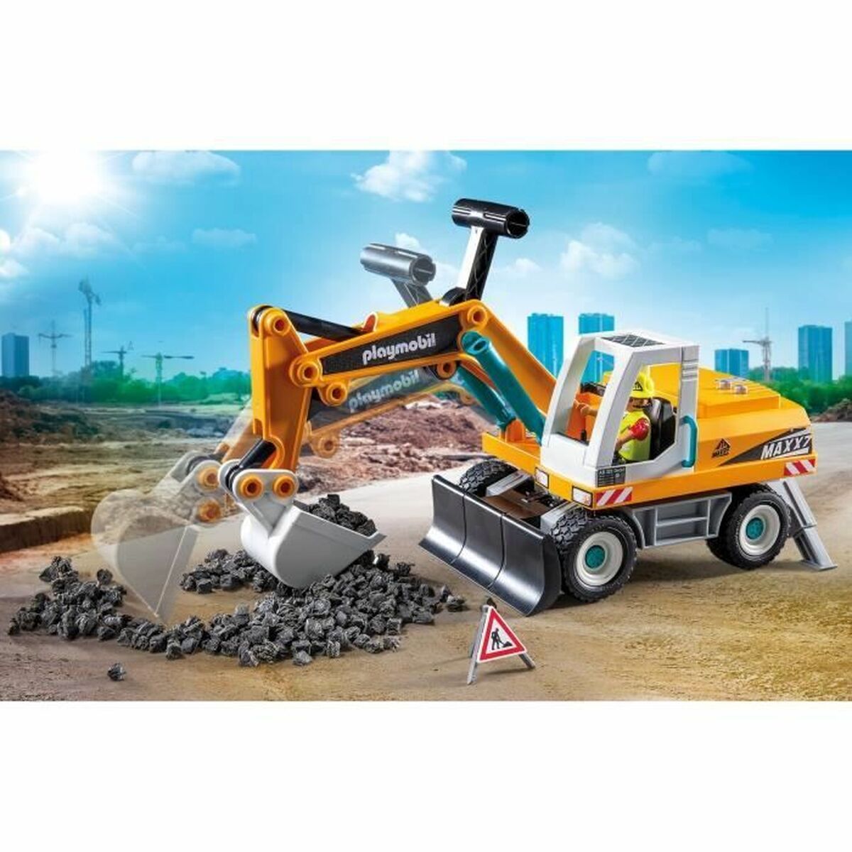 Set de Jucării cu Vehicule Playmobil 71749 32 Piese - Jucarii si jocuri, Păpuși și figurine