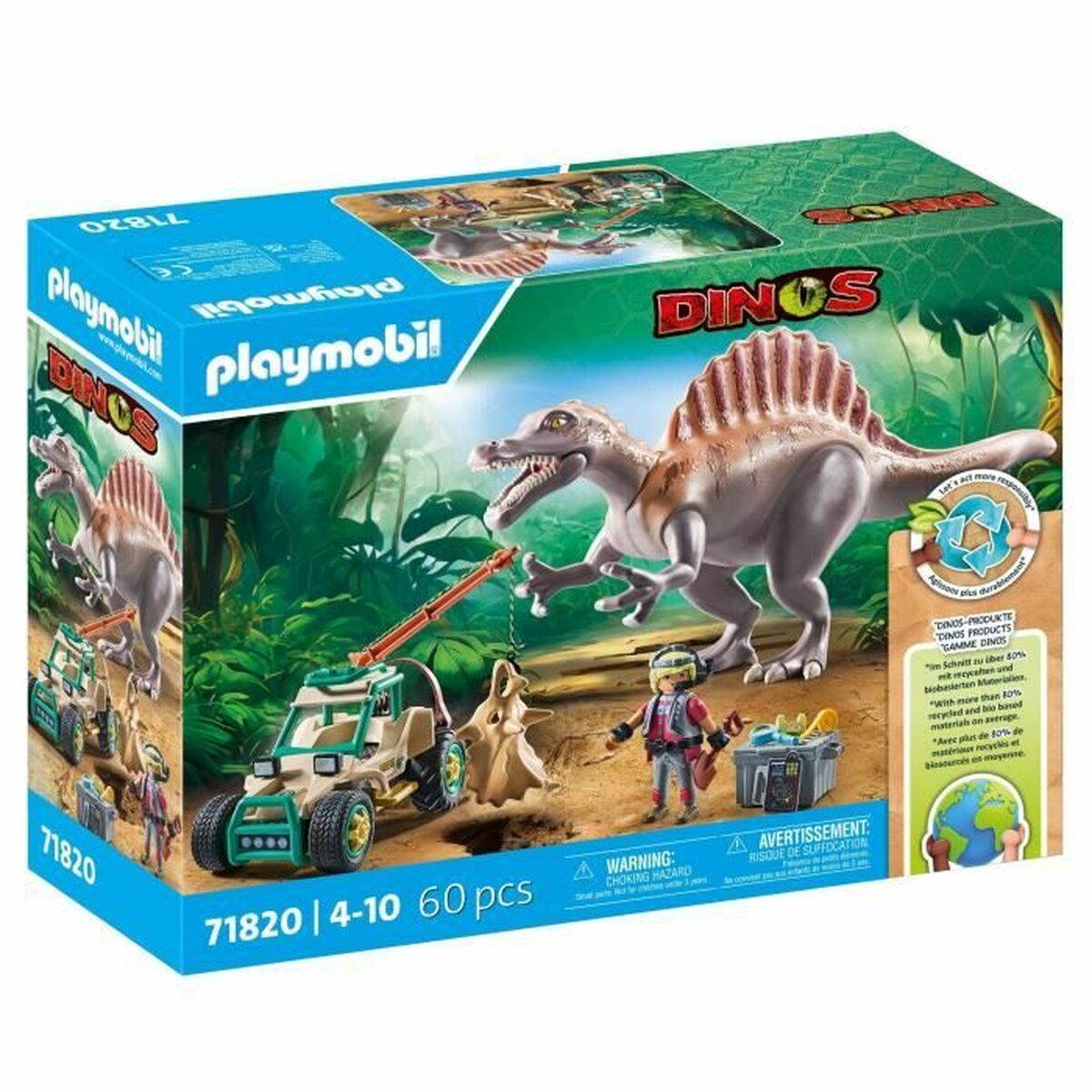 Playset Playmobil 71820 60 Piese - Jucarii si jocuri, Păpuși și figurine