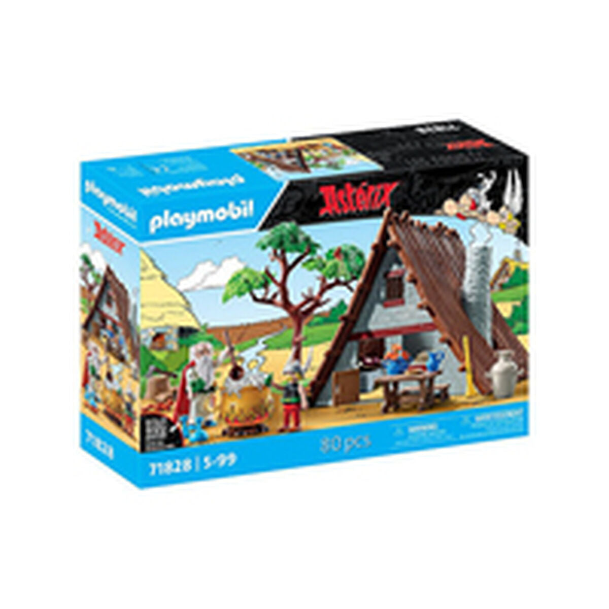 Playset Playmobil 71828 Astérix 80 Piese - Jucarii si jocuri, Păpuși și figurine