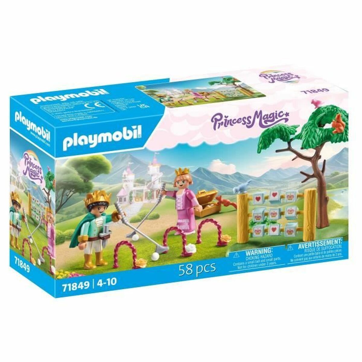 Playset Playmobil 71849 58 Piese - Jucarii si jocuri, Păpuși și figurine
