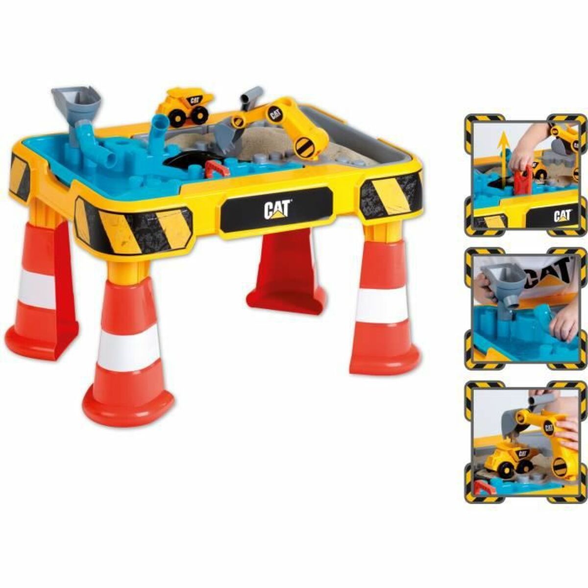 Masă cu mai multe jocuri Klein CAT Multicolor - Jucarii si jocuri, În aer liber și sport