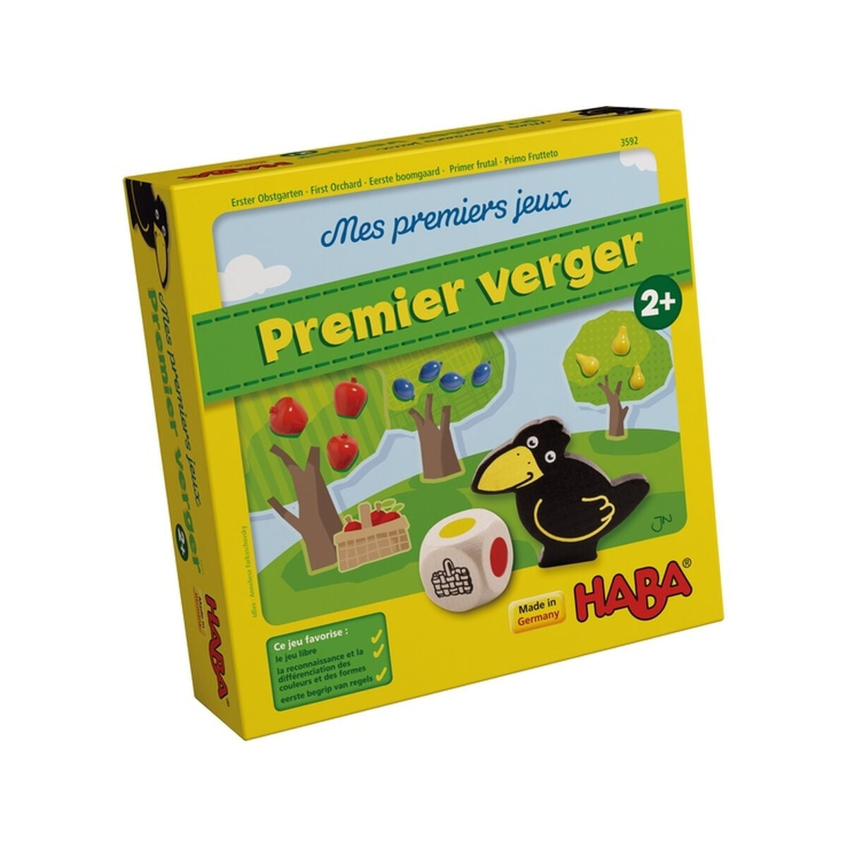 Joc de Masă HABA My Very First Games - My First Orchard - Jucarii si jocuri, Jocuri și accesorii