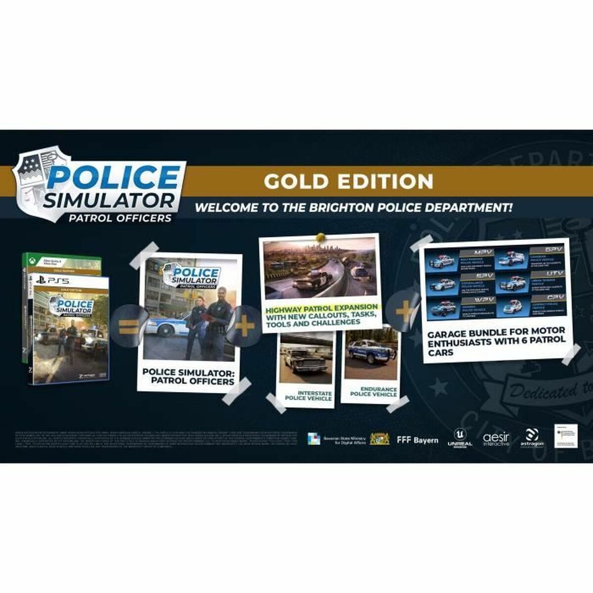 Joc video Xbox Series X Microids Police Simulator: Patrol Officers - Gold Edition - Electronică, Joc video