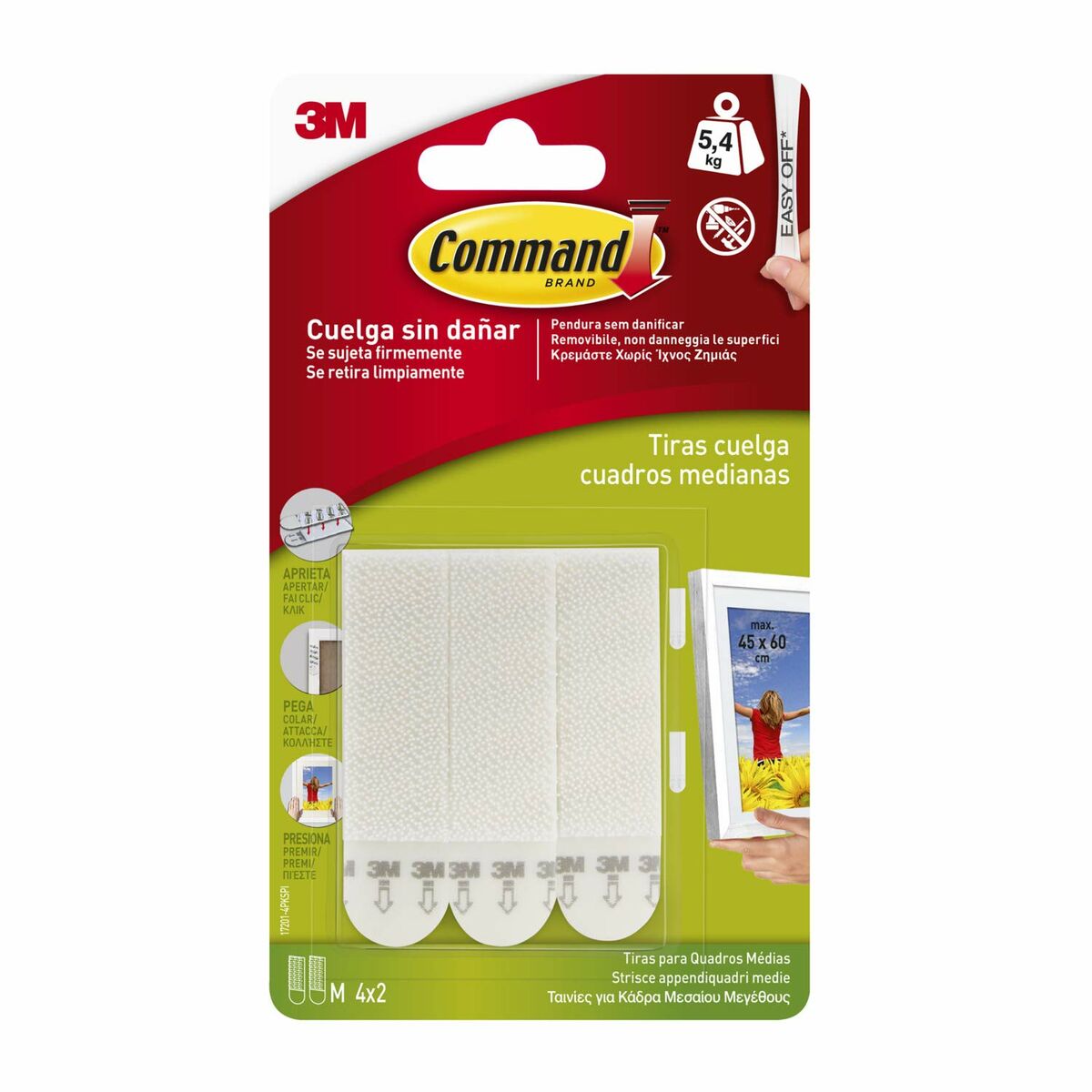 Ghiozdan 3M 7100127044 Alb (4 Unități) - Birou și papetărie, Material școlar și educațional