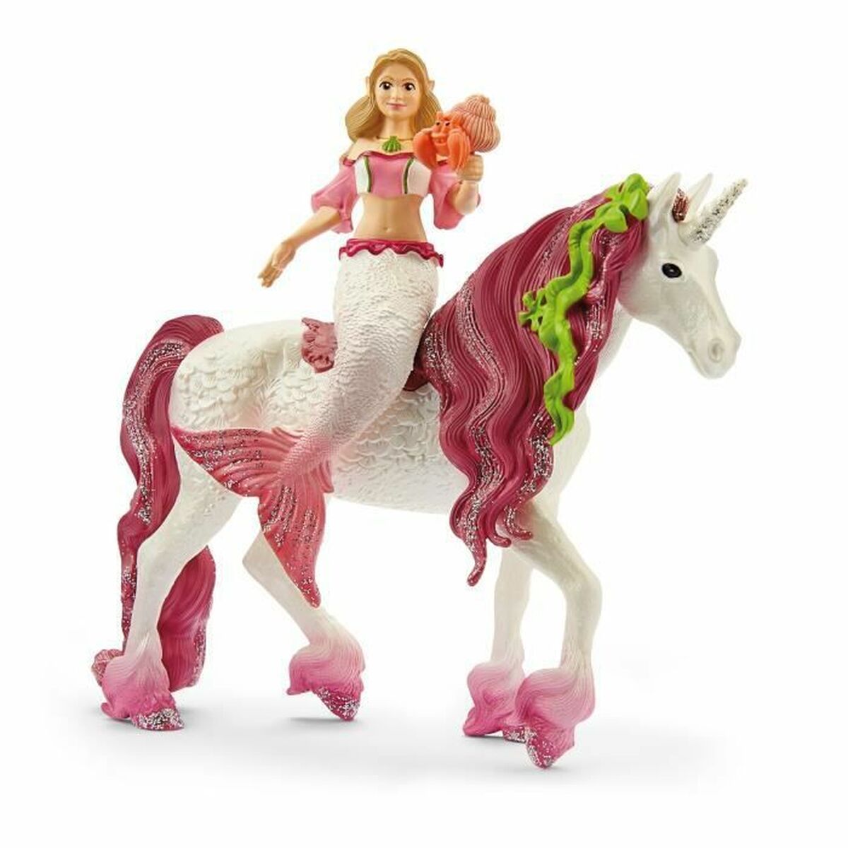 Unicorn Schleich Sirene Feya on sea unicorn 3 Piese - Jucarii si jocuri, Păpuși și figurine