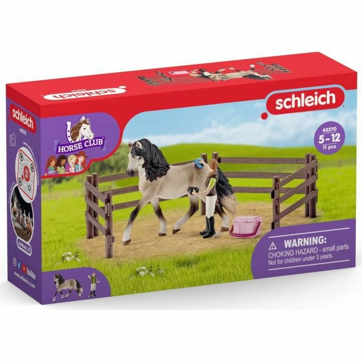Playset Schleich Andalusian horses care kit - Jucarii si jocuri, Păpuși și figurine