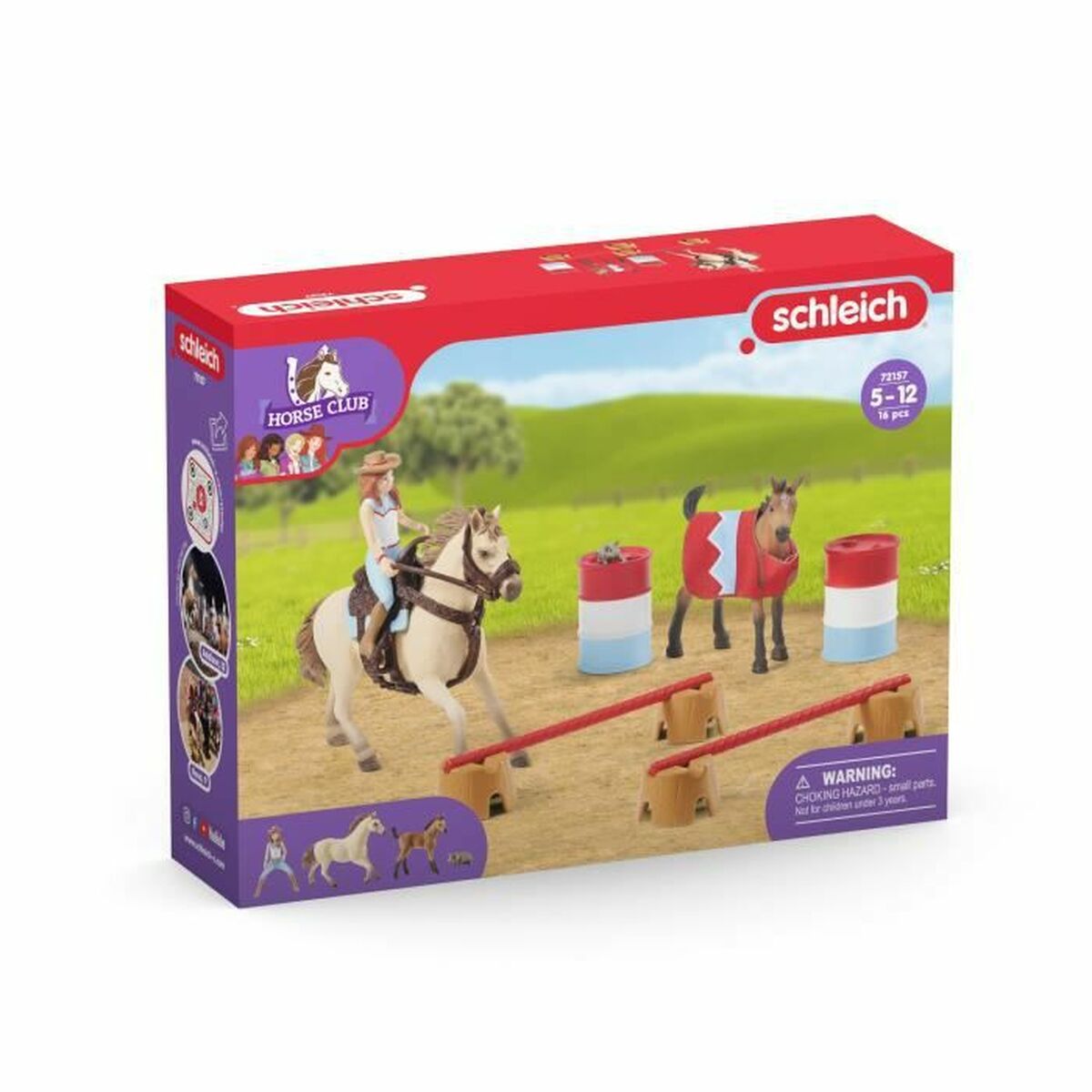 Set de jucării Schleich 72157 Plastic Cal - Jucarii si jocuri, Jocuri și accesorii