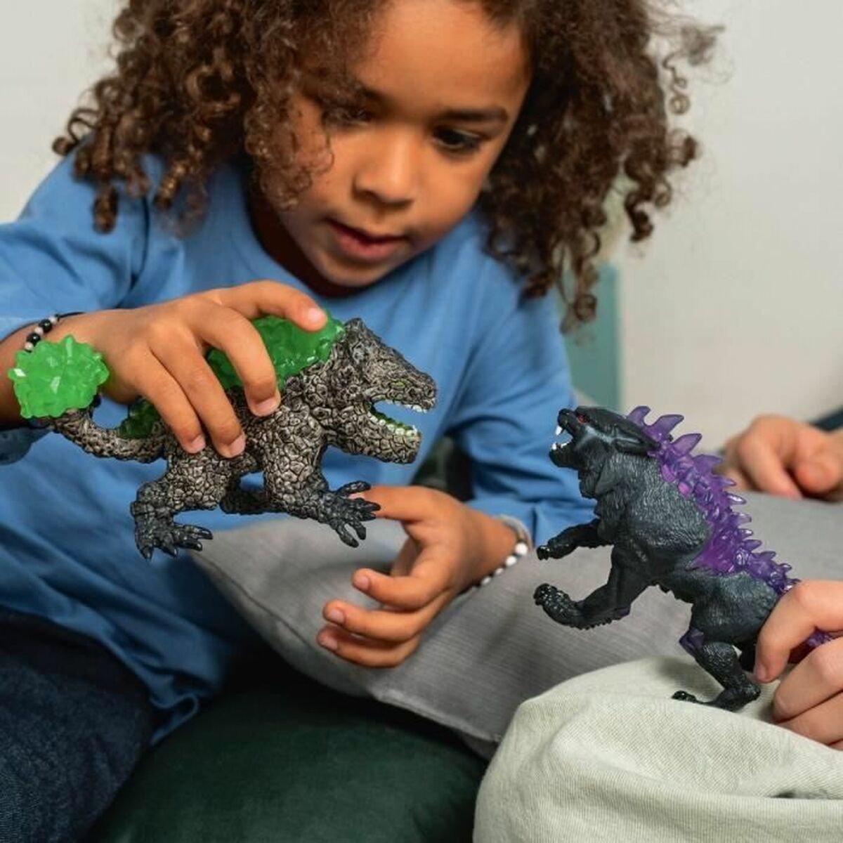 Figurine de Acțiune Schleich Dark Lynx vs Stone Crusher Duo Figurines - Jucarii si jocuri, Păpuși și figurine