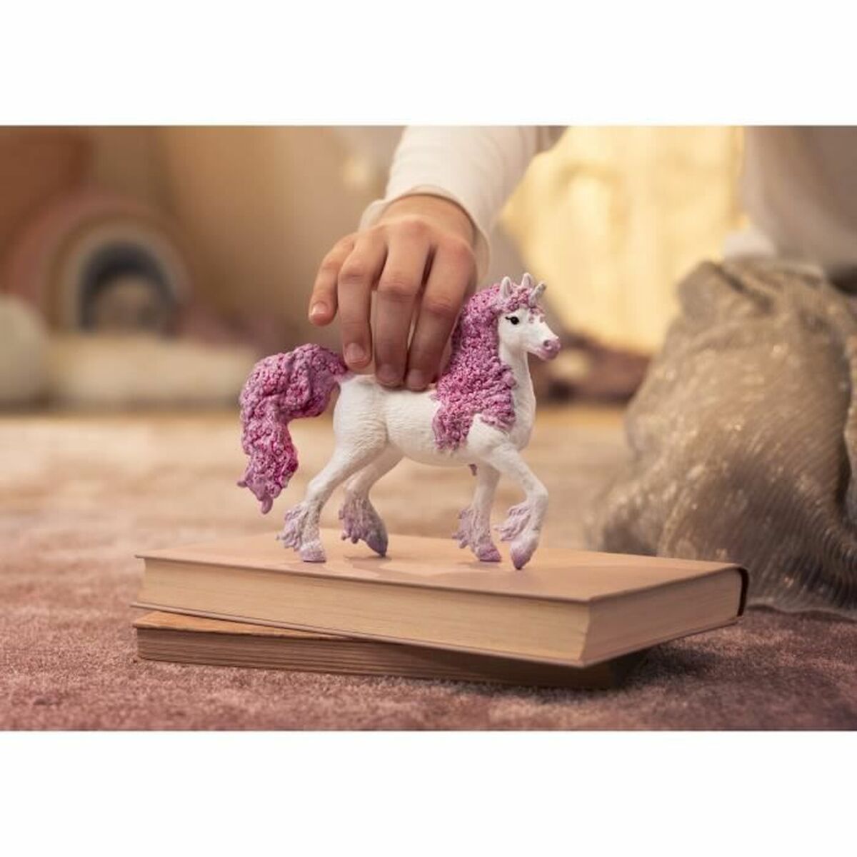 Figurine de Acțiune Schleich Flowery Unicorn Mare Figurine Unicorn - Jucarii si jocuri, Păpuși și figurine