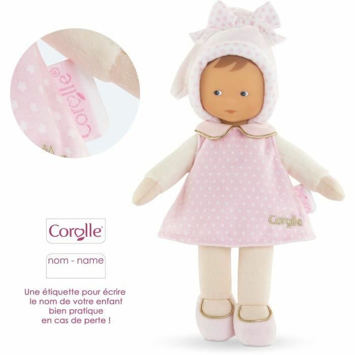 Jucărie de Pluș Corolle Miss Reves d'Étoiles 25 cm Roz Pânză Stea - Jucarii si jocuri, Jucării de pluș