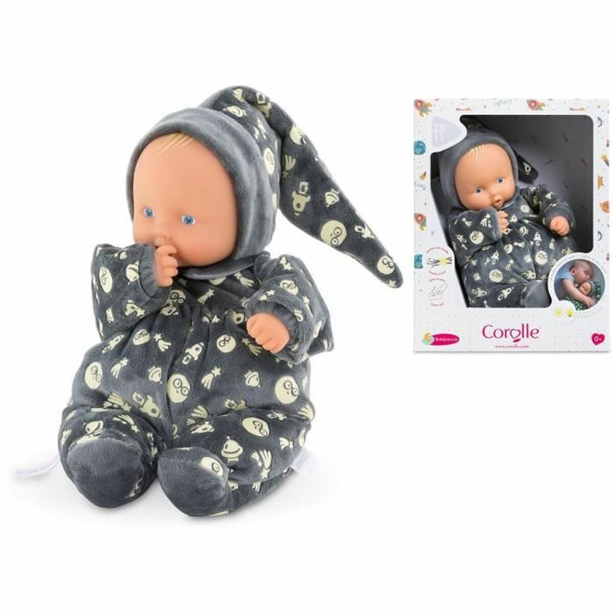 Păpușă bebeluș Corolle Babipouce brille dans la nuit - Jucarii si jocuri, Păpuși și accesorii