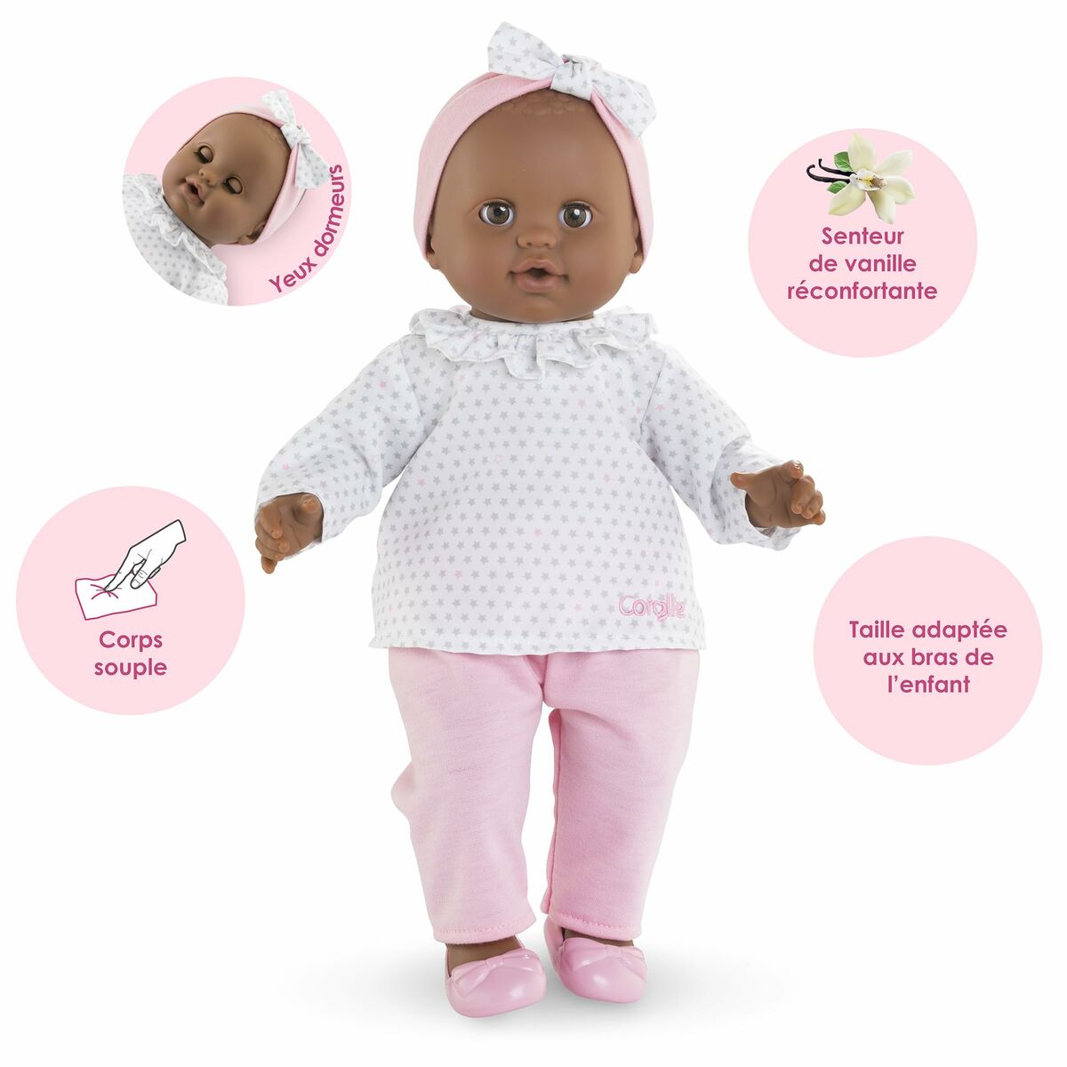 Păpușă Bebe Corolle Large Lucie 36 cm - Jucarii si jocuri, Păpuși și accesorii