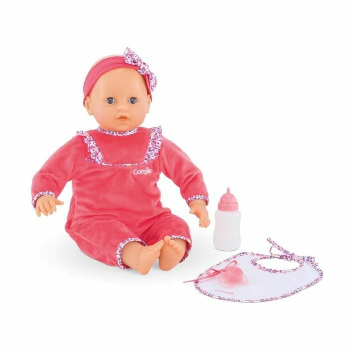 Păpușă bebeluș cu accesorii Corolle Lila Chérie cu sunet - Jucarii si jocuri, Păpuși și accesorii