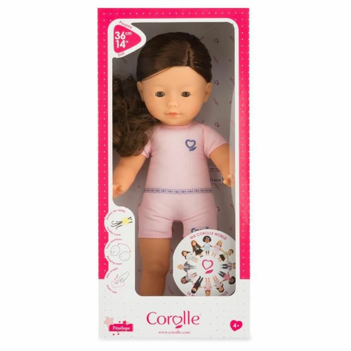 Păpușă Corolle Pénélope 36 cm - Jucarii si jocuri, Păpuși și accesorii