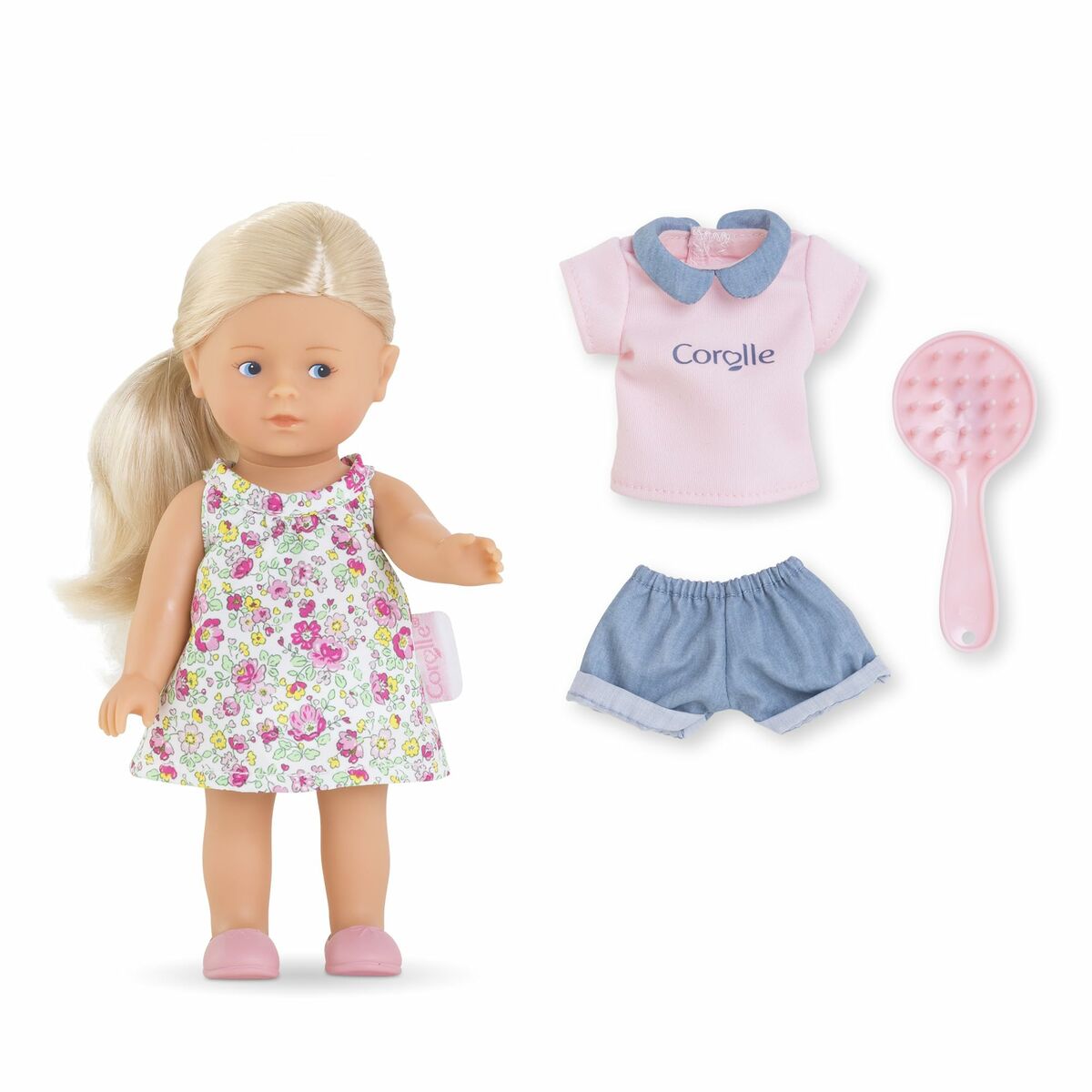 Păpușă bebeluș cu accesorii Corolle Mini Monde De Rosy - Jucarii si jocuri, Păpuși și accesorii