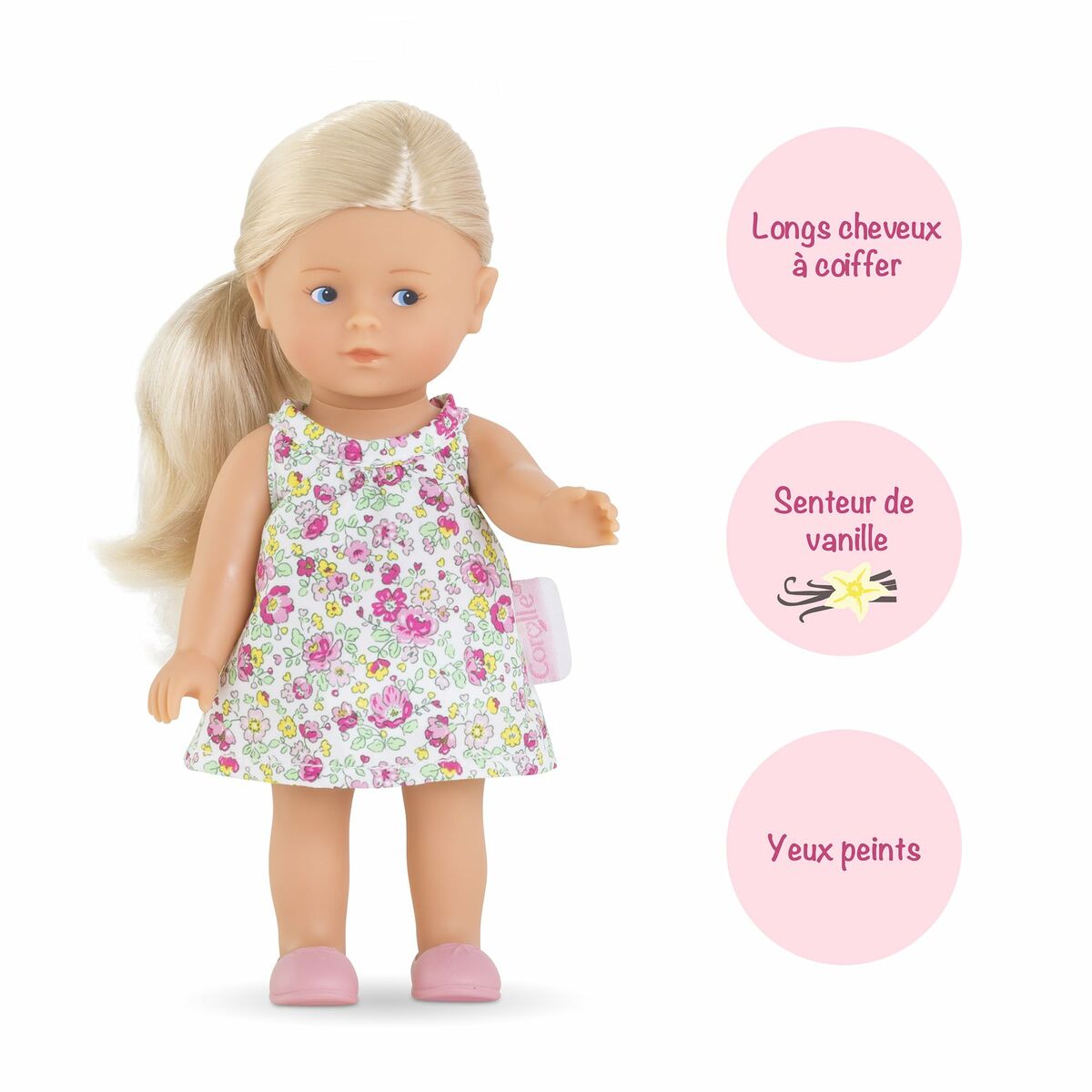 Păpușă bebeluș cu accesorii Corolle Mini Monde De Rosy - Jucarii si jocuri, Păpuși și accesorii