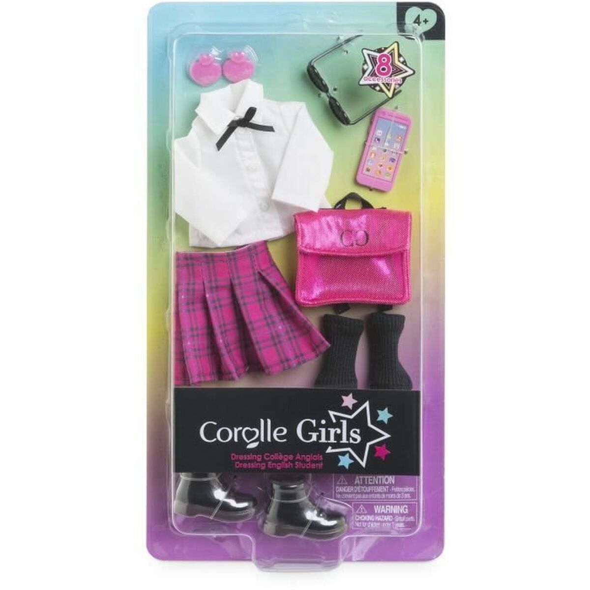 Accesorii pentru papusi Corolle English College Dressing - Jucarii si jocuri, Păpuși și accesorii