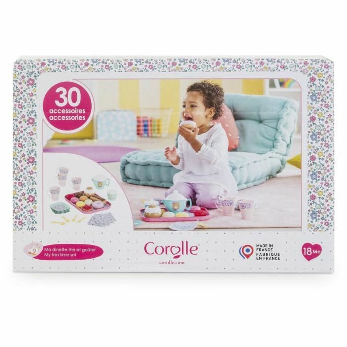 Accesorii pentru căsuțe de păpuși Corolle My Tea and Snack Dinette - Jucarii si jocuri, Păpuși și accesorii