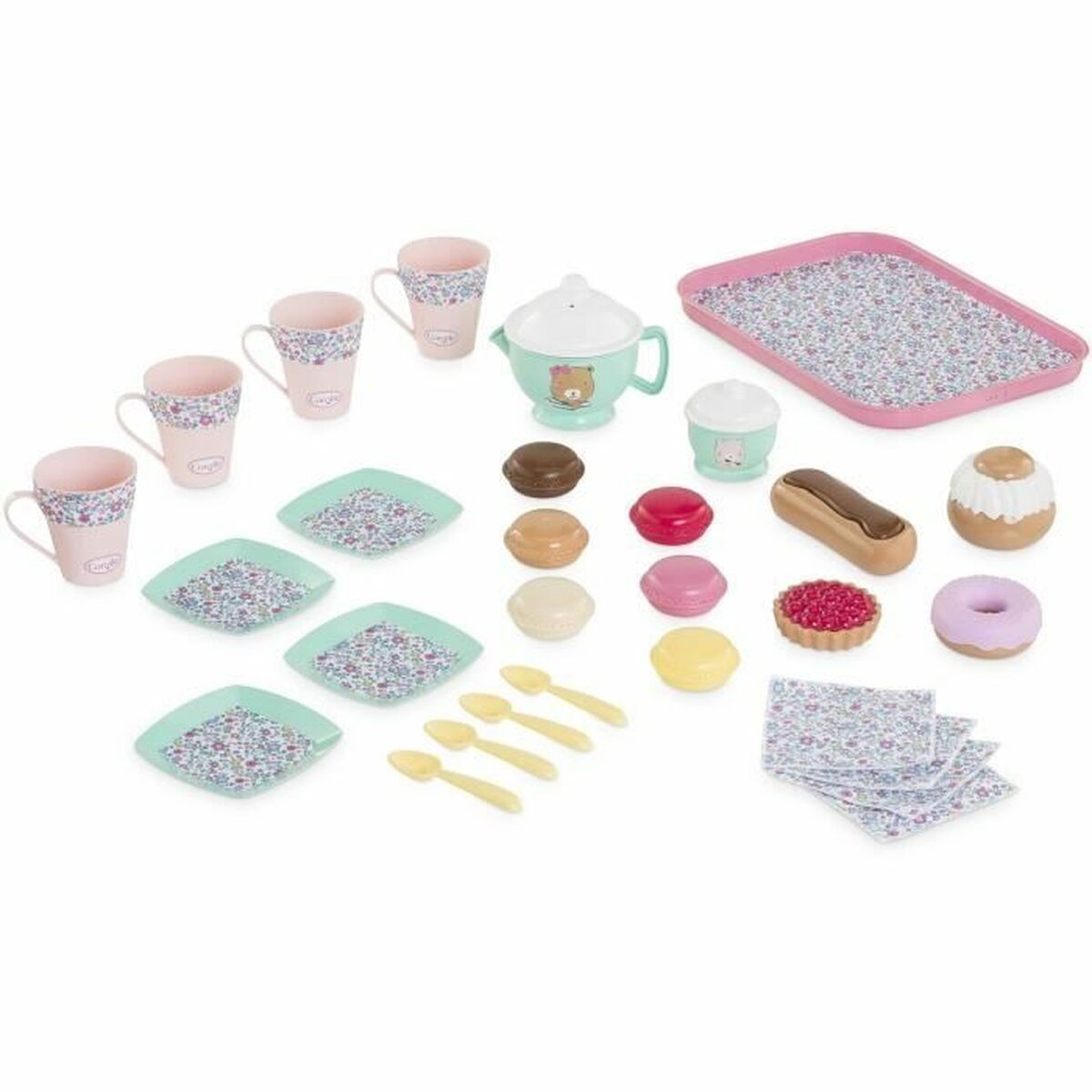 Accesorii pentru căsuțe de păpuși Corolle My Tea and Snack Dinette - Jucarii si jocuri, Păpuși și accesorii