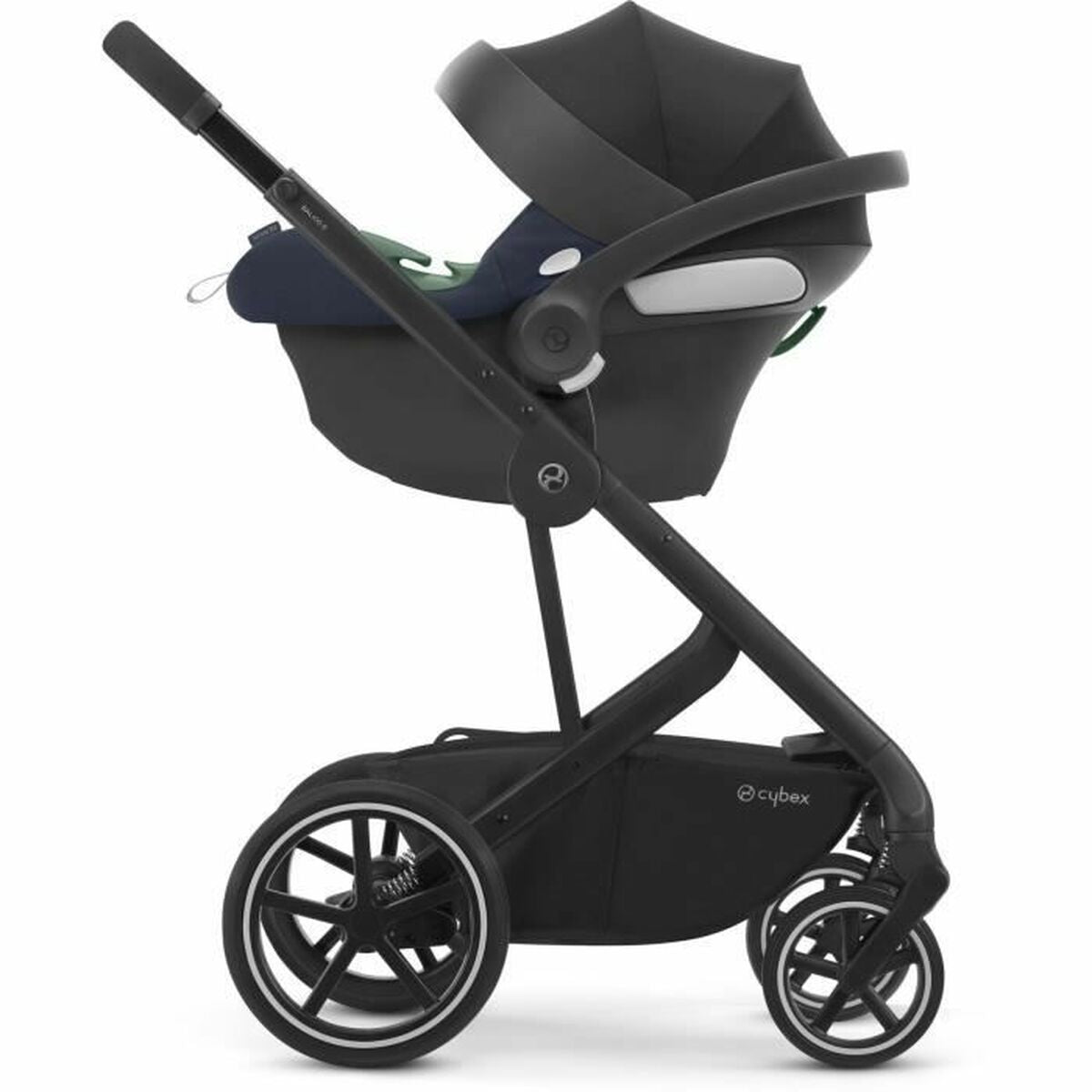 Scaun Auto Cybex Aton B2 i-Size Albastru ISOFIX - Bebelus, Scaune auto și accesorii