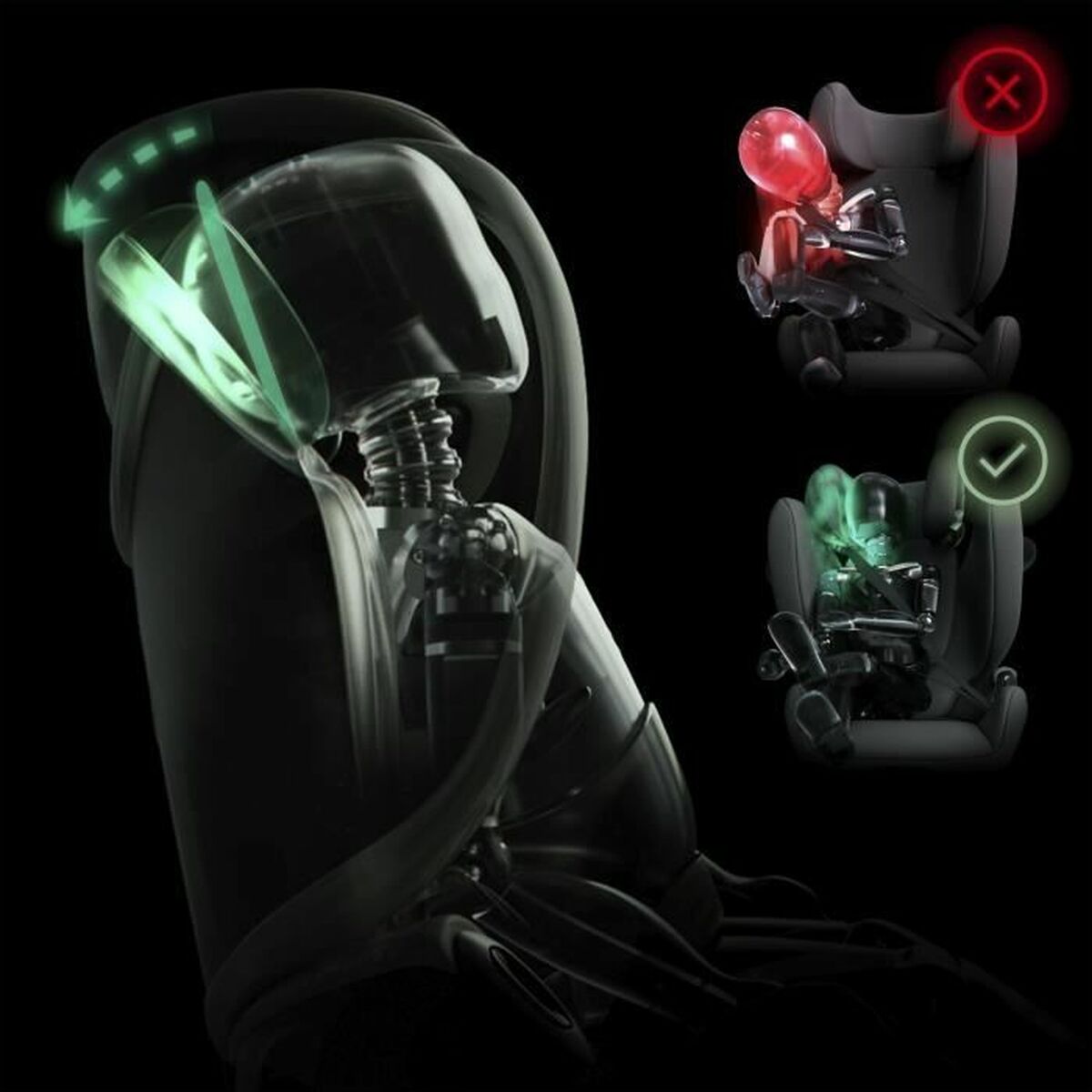 Scaun Auto Cybex Solution X i-Fix Rumba Roșu ISOFIX Roșu Închis - Bebelus, Scaune auto și accesorii