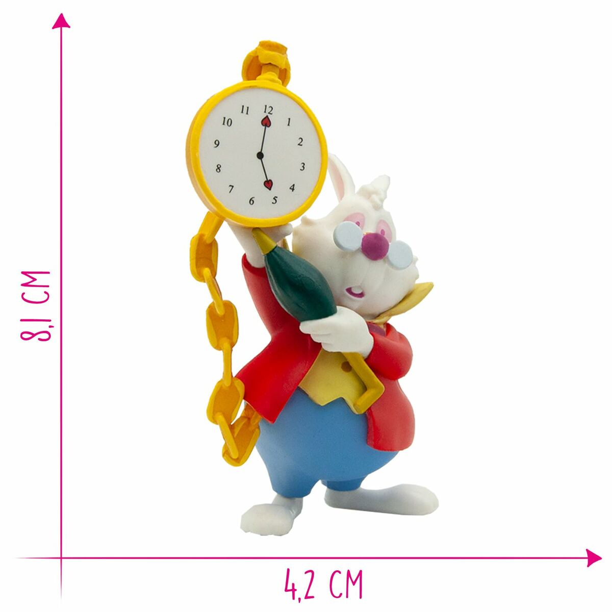Figură Bullyland Alice in Wonderland Plastic Iepure - Jucarii si jocuri, Păpuși și figurine