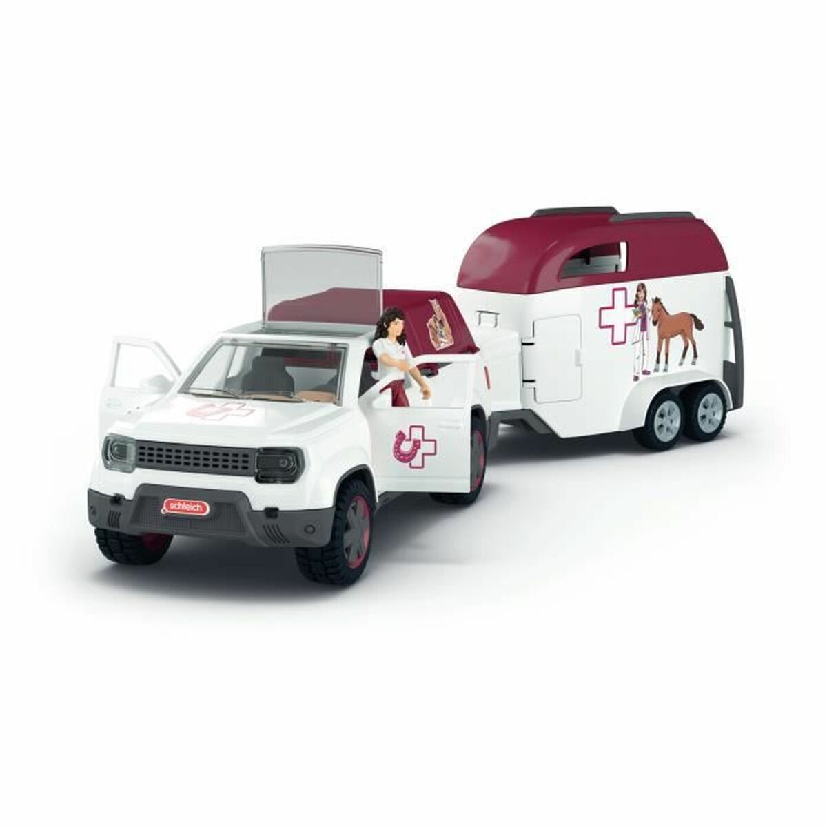 Figurine de Acțiune Schleich 42704 Horse Club animale - Jucarii si jocuri, Păpuși și figurine