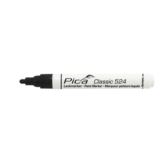 Marker permanent Pica Classic Negru - Birou și papetărie, Pixuri, creioane și articole de scris