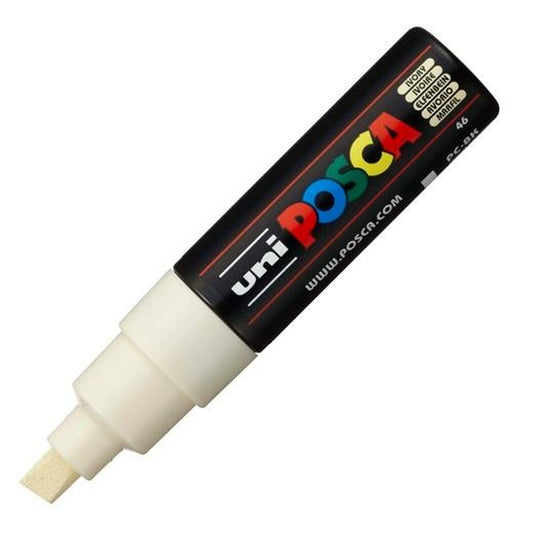 Carioci POSCA PC-8K Fildeș (6 Unități) - Birou și papetărie, Pixuri, creioane și articole de scris