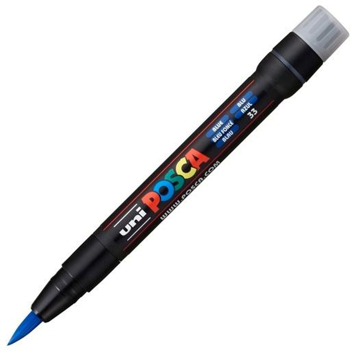 Carioci POSCA PCF-350 Albastru (5 Unități) - Birou și papetărie, Pixuri, creioane și articole de scris