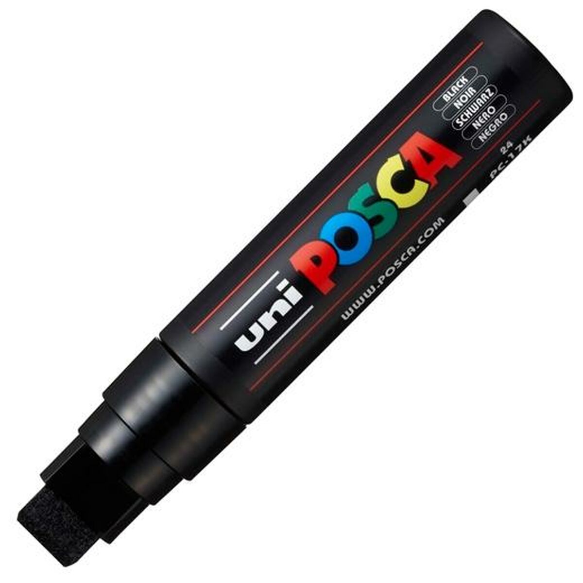 Carioci POSCA PC-17K Negru (5 Unități) - Birou și papetărie, Pixuri, creioane și articole de scris