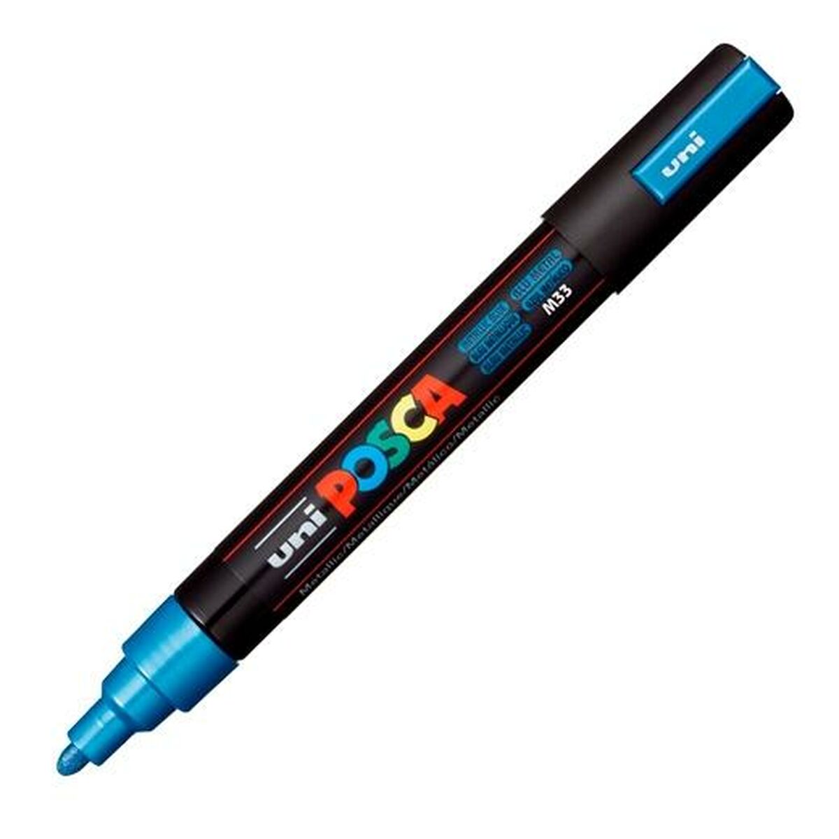 Carioci POSCA PC-5M Albastru (6 Unități) - Birou și papetărie, Pixuri, creioane și articole de scris