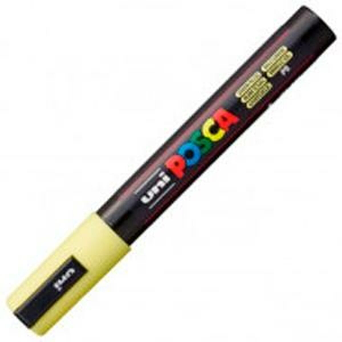 Marcaj de vopsea acrilică POSCA PC-5M Galben 1,8-2,5 mm (6 Unități) - Birou și papetărie, Pixuri, creioane și articole de scris